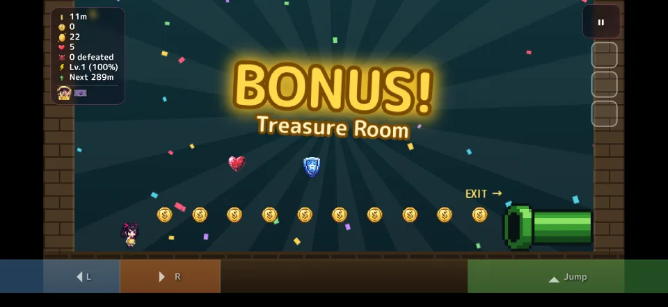Piyo's Adventure pipe bonus stage